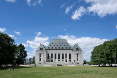 The Supreme Court of Canada is seen, Wednesday, August 10, 2022 in Ottawa. Adrian Wyld/ The Canadian Press.